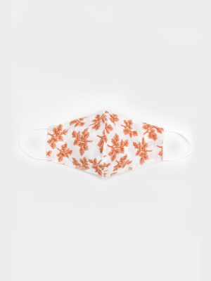 Single Face Covering | Oak Leaf Pink