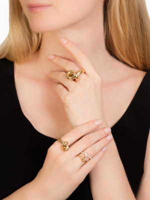 Slim Knot Ring - Yellow Gold