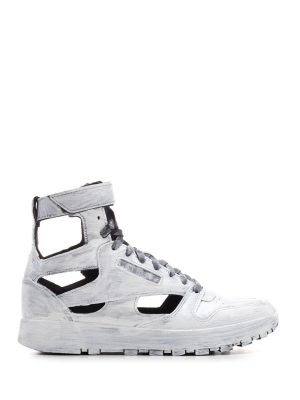 Maison Margiela Cut-out Detail High-top Sneakers