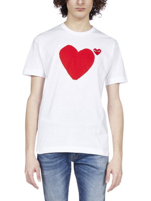 Comme Des Garçons Play Logo Heart T-shirt