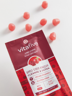 Vitafive Apple Cider Vinegar Cleanse + Detox Gummy Supplement