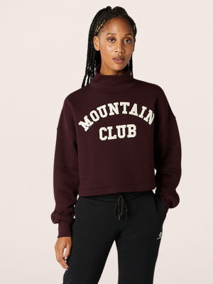 Mountain Club Cropped Turtleneck