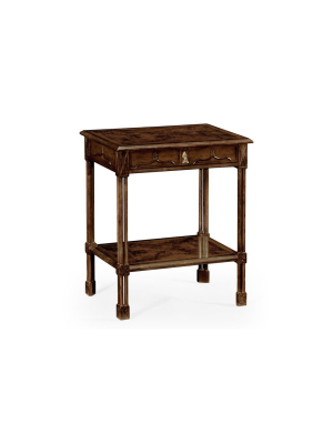 Chippendale Gothic Rectangular Side Table