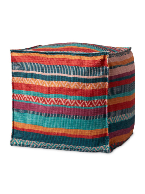 Fiesta Pouf By Loloi