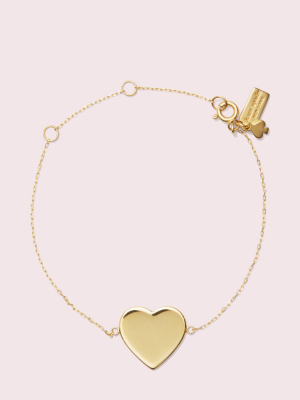 Demi Fine Heart Line Bracelet