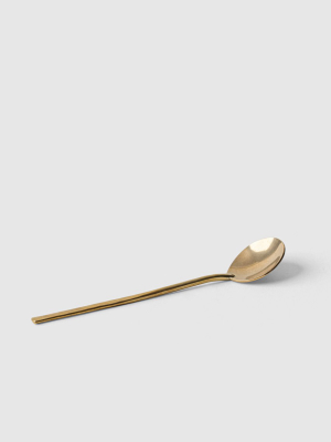 Dining Keepsake: Handmade Brass Stir Spoon