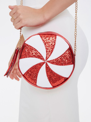 Peppermint Candy Crossbody Bag