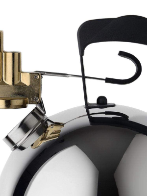 Alessi Kettle In Stainless Steel & Brass