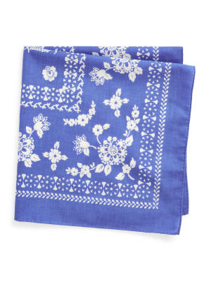 Floral Cotton Bandanna