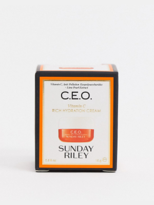 Sunday Riley Ceo Vitamin C Rich Hydration Cream 15g