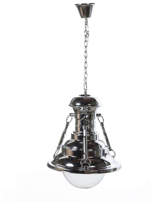 Industrial Ralph Chrome Pendant Lamp