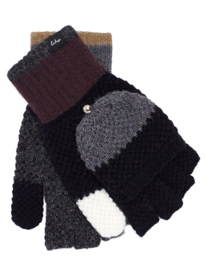 Colorblock Pop-top Mitten