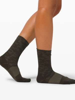 Power Stride Crew Sock Camo