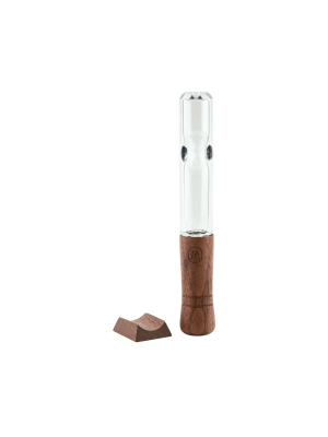 Marley Natural Glass & Walnut Steamroller