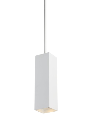 Exo 18 Pendant In Matte White/white By Sean Lavin