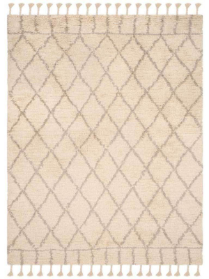 Casablanca Diamond Ivory/light Gray Area Rug