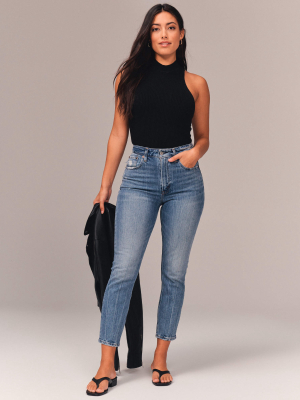 Curve Love High Rise Mom Jeans