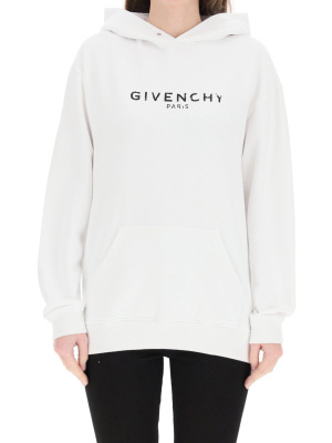 Givenchy Vintage Logo Printed Hoodie