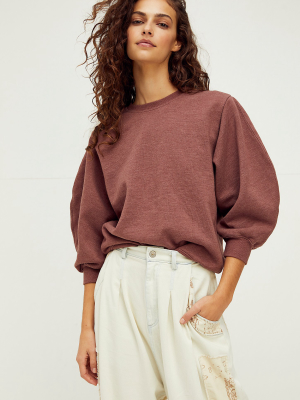 Agolde Thora Heathered Sweatshirt