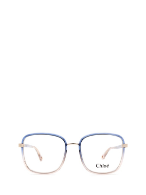 Chloé Eyewear Square Frame Glasses