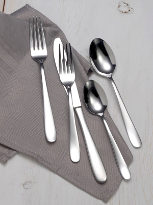 Studio Cuisine 62pc Stainless Steel Alberry Silverware Set