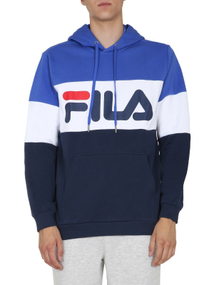 Fila Logo Night Blocked Hoodie