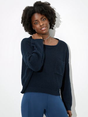 Ae Slouchy Crew Neck Sweater