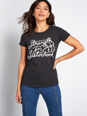 Strength In Sisterhood Graphic Tee