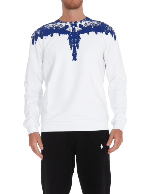 Marcelo Burlon County Of Milan Wings Print Sweatshirt