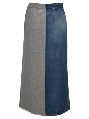 Mm6 Maison Margiela Hybrid Midi Skirt