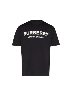 Burberry Logo Printed Crewneck T-shirt