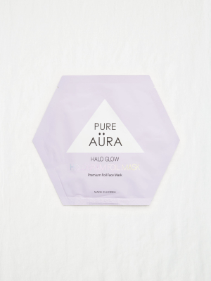 Pura Aura Halo Glow Hologram Foil Mask