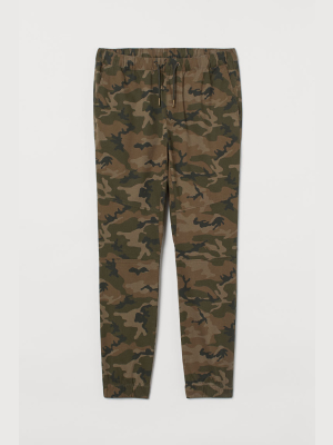 Cotton Twill Joggers