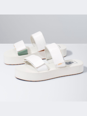 Womens Karina Rozunko Cayucas Slide Mega Platform