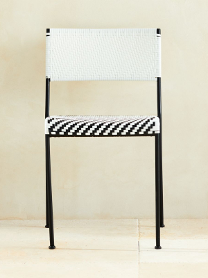 Condesa Woven Outdoor Dining Chair