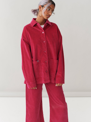 Lo Chore Jacket - Pink Cord