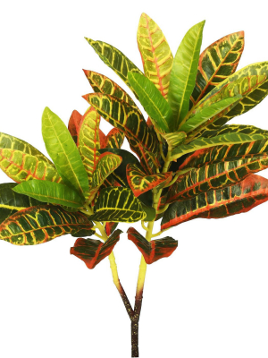 Artificial Real Rouch Croton (23") - Vickerman