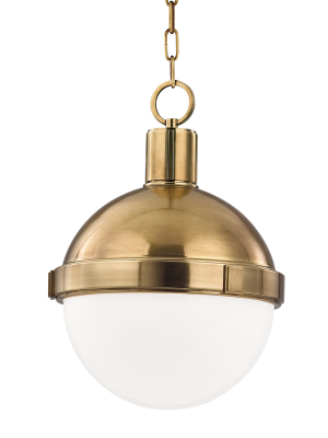 Lambert 1 Light Pendant