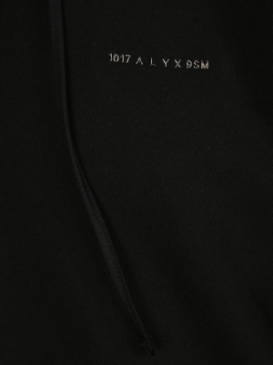 1017 Alyx 9sm Logo Print Oversized Hoodie