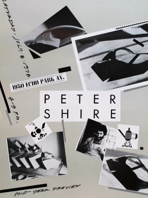 Peter Shire 1978 Poster