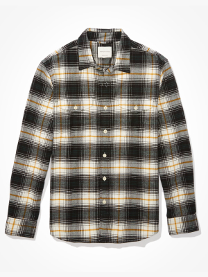 Ae Super Soft Flannel Shirt