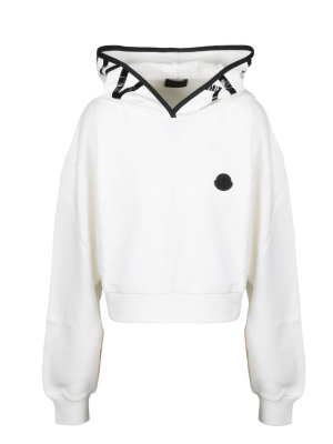 Moncler Logo Print Hoodie