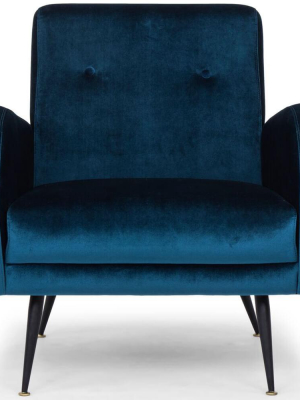 Hugo Occasional Chair, Midnight Blue