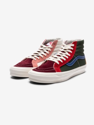 Vans Og Sk8-hi Lx (suede/canvas) - Multi