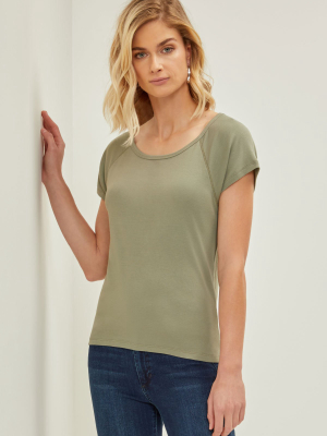 Cap Sleeve Tee