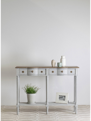 Julieth Console Table Gray - East At Main