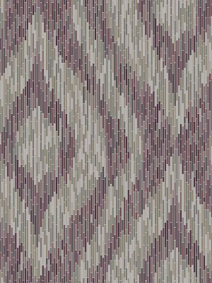 Ethereal Ogee Wallpaper In Purple From The Moonlight Collection By Brewster Home Fashions