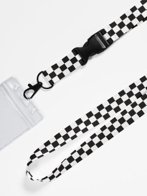 Checkers Lanyard