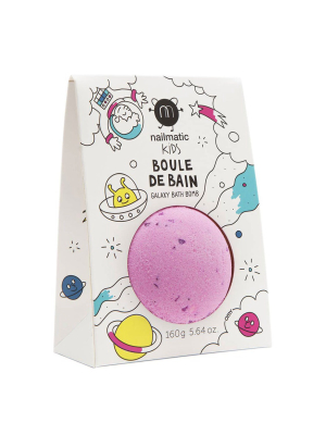 Cosmic Bath Bomb: Pink With Purple Dots