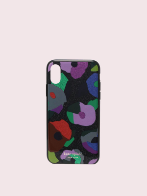 Glitter Floral Collage Iphone Xs Case